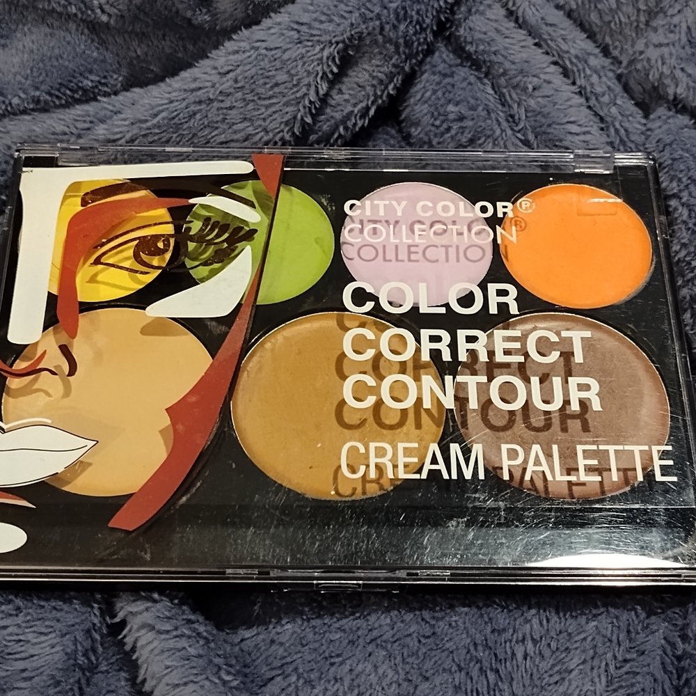 NEW! City Color Collection Color Correct Contour Cream Palette